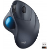 Logitech M570 Wireless Trackball Mouse – Ergonomic Design with Sculpted Right-Hand Shape, Compatible with Apple Mac / Microsoft, USB Unifying Receiver, Dark Gray
