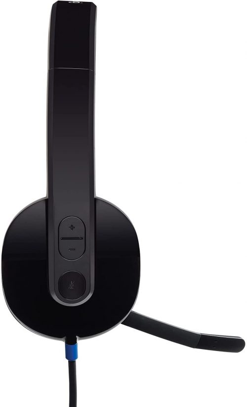 Logitech High-performance USB Headset H540 for Windows and Mac, Skype Certified