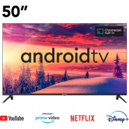 Aiwa 50 Inch UHD 4K Android Smart TV – Black Smart TVs