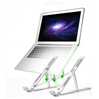 Universal Adjustable Laptop Stand For Up To 15.6 Inch PC-silver