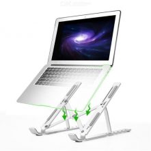 Universal Adjustable Laptop Stand For Up To 15.6 Inch PC-silver