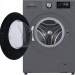 Hisense 7kg Front Loader Washing Machine, 1200 RPM WFQP7012EVMT - Grey