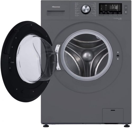 Hisense 7kg  Front Loader Washing Machine WFHV7012S – Grey Black Friday TilyExpress 4
