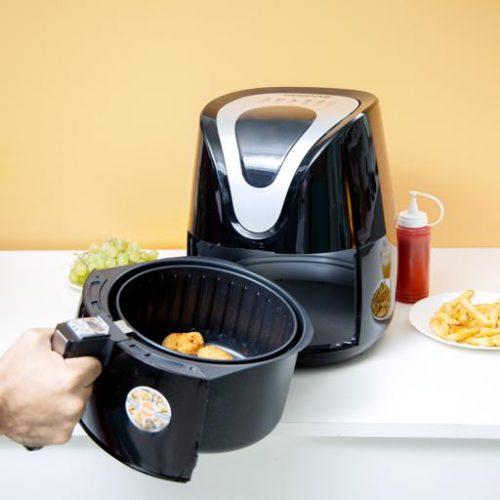 Geepas GAF37501 1500W Digital Air Fryer 3.5L - Black