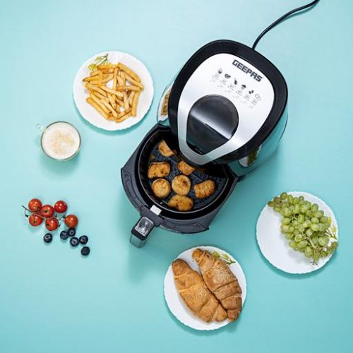 Geepas GAF37501 1500W Digital Air Fryer 3.5L - Black