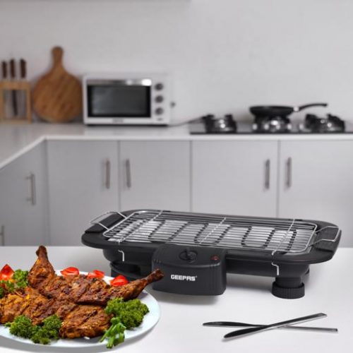 Geepas 2000W Electric Barbecue Grill - Black