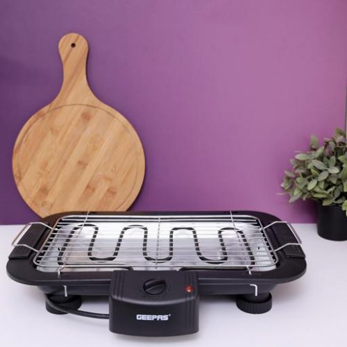 Geepas 2000W Electric Barbecue Grill - Black