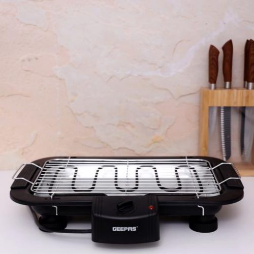 Geepas 2000W Electric Barbecue Grill - Black