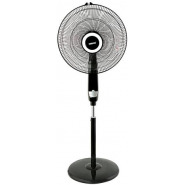 Geepas 16″ Stand Fan with Remote Control – Black Living Room Fans TilyExpress 2