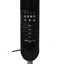 Geepas 16″ Stand Fan with Remote Control – Black Living Room Fans TilyExpress