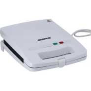 Geepas Grill Maker, Power On & Ready Indicator, GGT671 - Non-Stick Cooking Plate, Cool Touch Housing, Thermostat Control, Upright Stand for Compact Storage