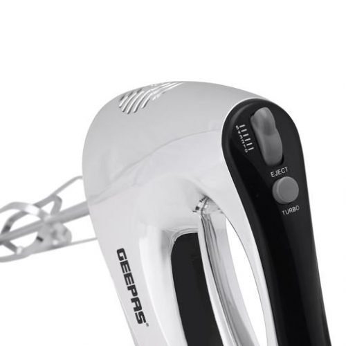 Geepas Hand Mixer, Chrome, GHM6127