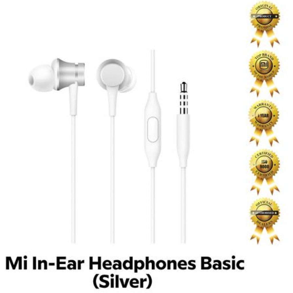 Mi In-Ear Headphones Basic - Silver