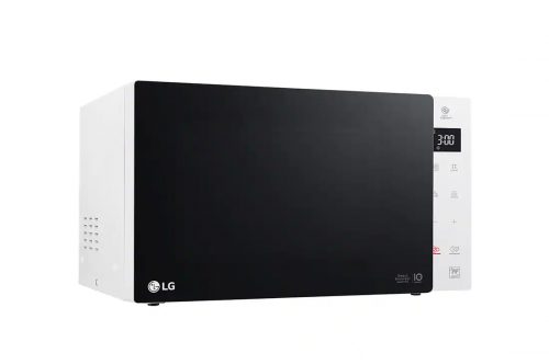 LG MS2535GISW 25 Liter “Solo” NeoChef Microwave Oven , Glass Mirror Design ,Smart Diagnosis , Smart Inverter