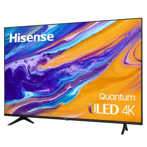 Hisense 55-Inch ULED Quantum Dot 4K Smart VIDAA TV, Dolby Atmos, HDR, Bluetooth, HDMI, USB, Inbuilt Free To Air Decoder (55U7H) - Black