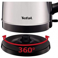 TEFAL Good Value 1.7 Liter Kettle, 2400 Watts, Silver, Stainless Steel, KI150D27