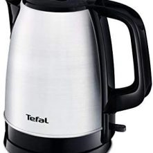 TEFAL Good Value 1.7 Liter Kettle, 2400 Watts, Silver, Stainless Steel, KI150D27