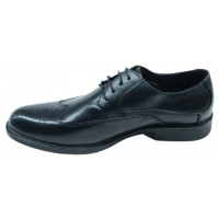 Men’s Paforated Formal Shoes – Black Men's Oxfords TilyExpress 5