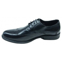 Men's Paforated Formal Shoes - Black