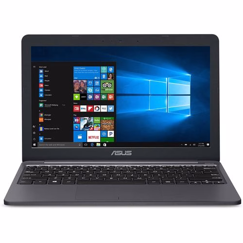 New Asus VivoBook 11.6” Intel Celeron Dual Core, 4GB RAM, 64GB HDD Win 10 - Grey