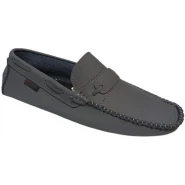 Ricky Men’s Designer Moccasins – Grey Men's Loafers & Slip-Ons TilyExpress 2