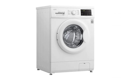 LG FH2J3QDNP0 Front Load Washer, 7 Kg, 6 Motion Direct Drive, Smart Diagnosis™ Washing Machine - White