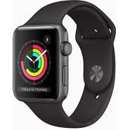 New Apple Watch Series 3 (GPS, 42mm) – Space Grey Aluminium Case with Black Sport Band Smart Watches TilyExpress 2