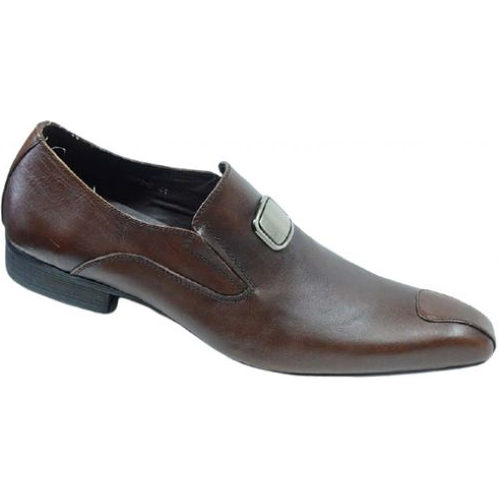 Men’s Formal Shoes – Coffee Brown Men's Loafers & Slip-Ons TilyExpress