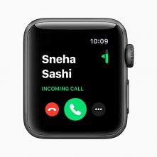 Apple Watch Series 3 (GPS, 38mm) – Space Grey Aluminium Case with Black Sport Band Smart Watches TilyExpress