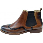 Men’s Formal Lace-up Gentle Shoes – Coffee Brown Men's Oxfords TilyExpress 8