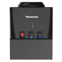 Panasonic 3 Faucets Water Dispenser SDMWD3320, Hot, Cold & Normal With Bottom Fridge & Child Lock Safety - Black