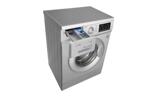 LG FH2G7QDY5 7KG Steam Washing Machine Silver Knob