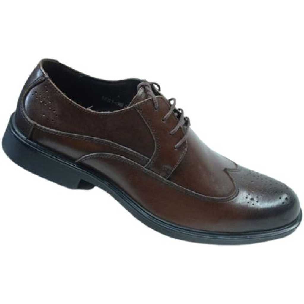 Men’s Formal Shoes – Coffee Brown Men's Oxfords TilyExpress