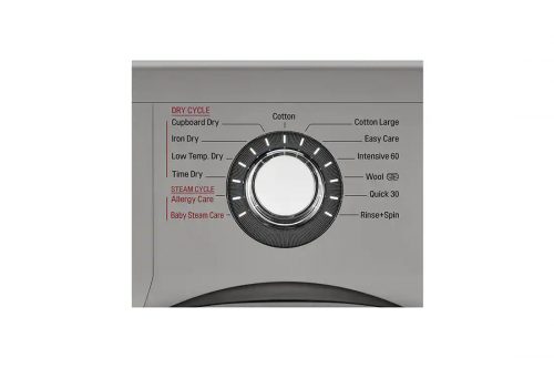 LG 9/5kg Washer and Dryer FH4G6VDGG6 9KG Steam Washing Machine Chrome Knob & Dryer Capacity 5KG