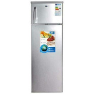 ADH 358 – Litres Fridge, Double Door Refrigerator – Silver ADH Fridges TilyExpress 2