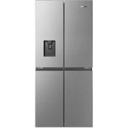 Hisense 561 - Litres Fridge RQ561N4AC1; Multi Door Frost Free Refrigerator With Water Dispenser - Silver