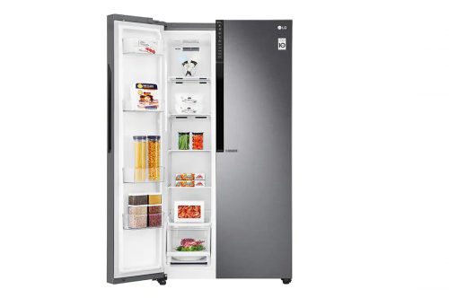 LG GC-B247KQDV 679 Ltr, Inverter Linear Compressor, Multi Air Flow, Multi Digital Sensors, Express Freezing, Smart Diagnosis™, Side by Side Refrigerator