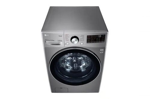 LG F0L9DGP2S Washer & Dryer | 15 / 8 Kg | Bigger Capacity | AI DD | Steam | ThinQ  Washing Machine - Silver