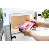 Tefal K3102112 - Masterseal Micro - Special microwave box - 0.8 L - Red