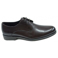 Men's Formal Lace-up Gentle Shoes - Coffee Brown