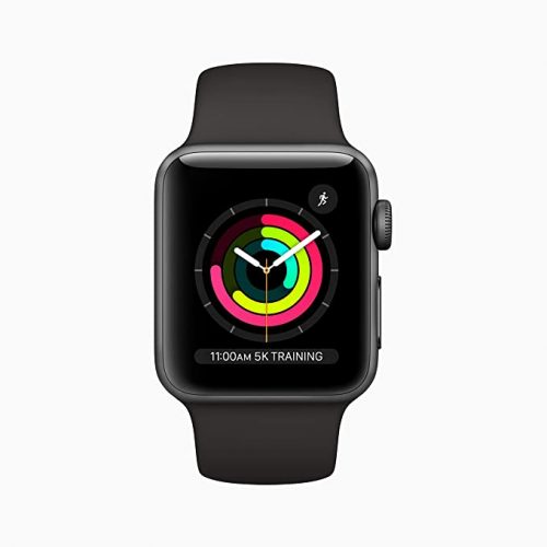 Apple Watch Series 3 (GPS, 38mm) - Space Grey Aluminium Case with Black Sport Band