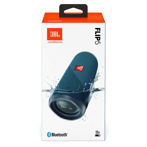 JBL Flip 5 Wireless Portable Bluetooth Speaker - Blue