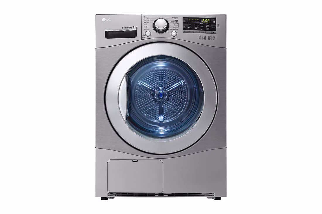 LG 9kg Sensor Dryer RC9066C3F, Sensor Dry, Inverter Technology, NFC