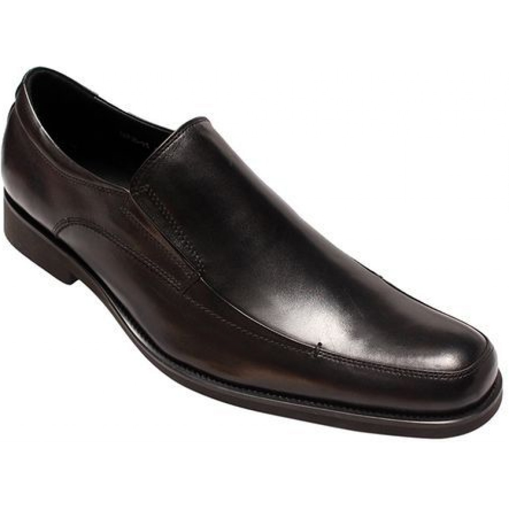 Men’s Leather Designer Front Pointed Gentle Shoes – Black Men's Oxfords TilyExpress