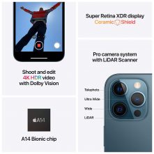 New Apple iPhone 12 Pro Max – 6.7″ 6GB RAM 128GB ROM 12MP – Gold iOS Phones TilyExpress