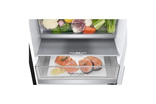 LG 341-Litres Fridge GC-B459NQDZ; Bottom Freezer with Smart Inverter Compressor Refrigerator