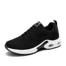 Unisex Sports Sneakers – Black/White Men's Fashion Sneakers