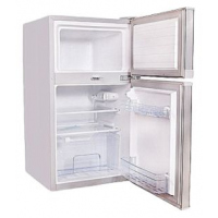 ADH BC-98 98 - Litres Fridge, Top Mount Freezer Double Door Refrigerator - Silver