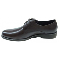 Men's Formal Lace-up Gentle Shoes - Coffee Brown