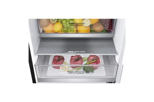 LG 341-Litres Fridge GC-B459NQDZ; Bottom Freezer with Smart Inverter Compressor Refrigerator